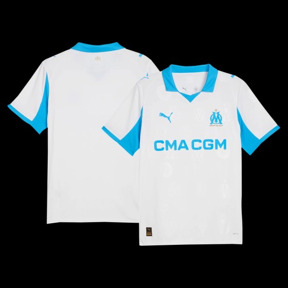 Marseille Soccer Jersey Home Shirt 2025-26